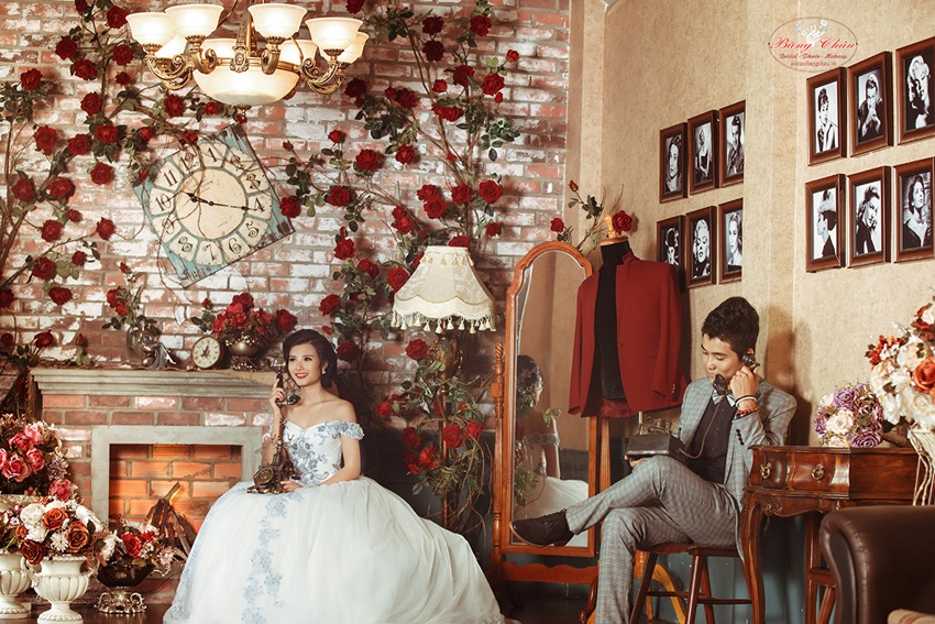 chụp ảnh đẹp ở phim trường white house