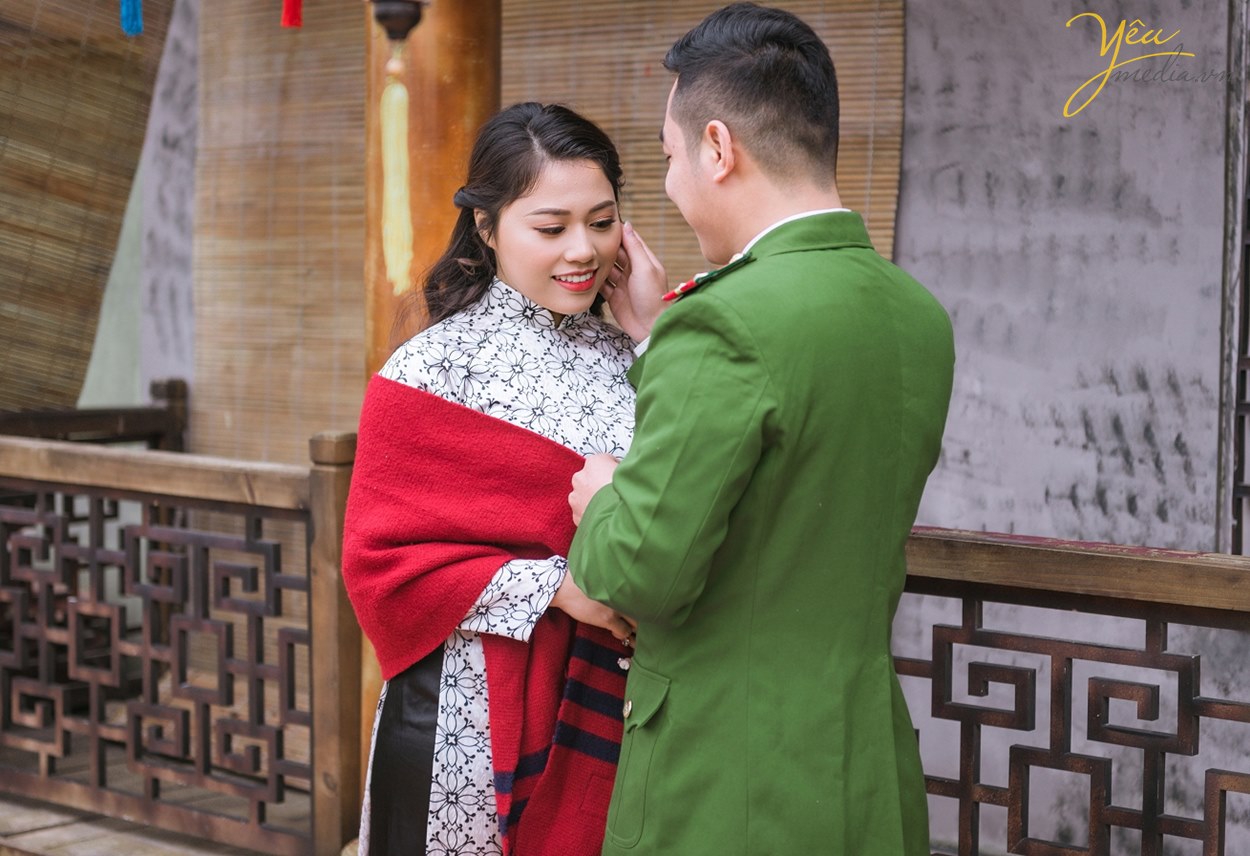 cô gái việt anm xinh đẹp trong trang phục áo dài