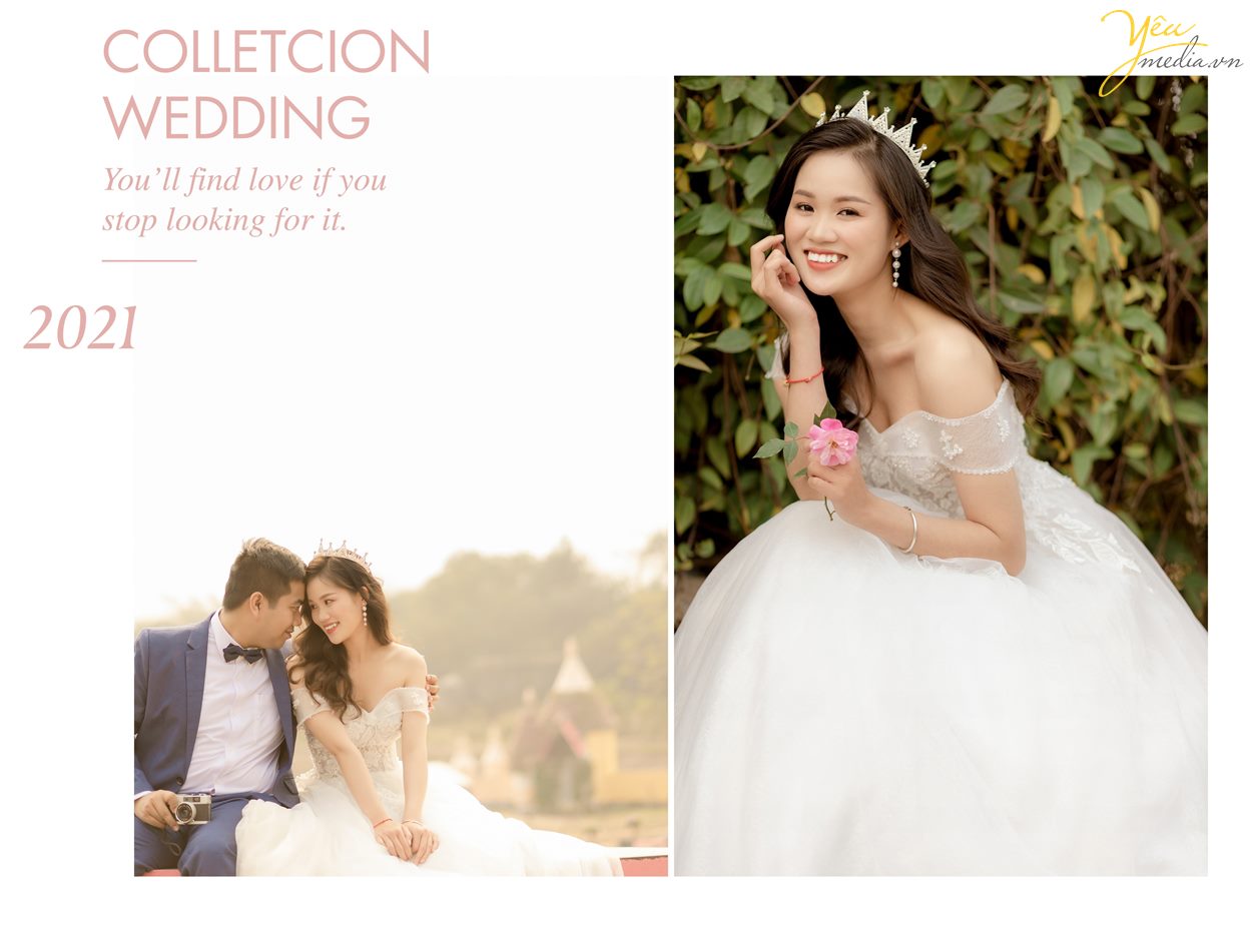 Album hình cưới đẹp chụp ở Thảo nguyên hoa và cầu Long Biên màu đẹp wedding trong vắt hàn quốc