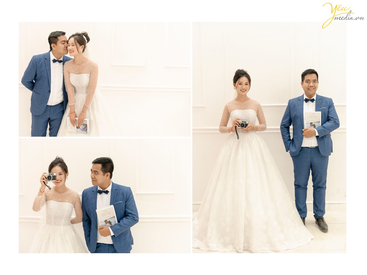 Album hình cưới đẹp chụp ở Thảo nguyên hoa và cầu Long Biên màu đẹp wedding trong vắt hàn quốc