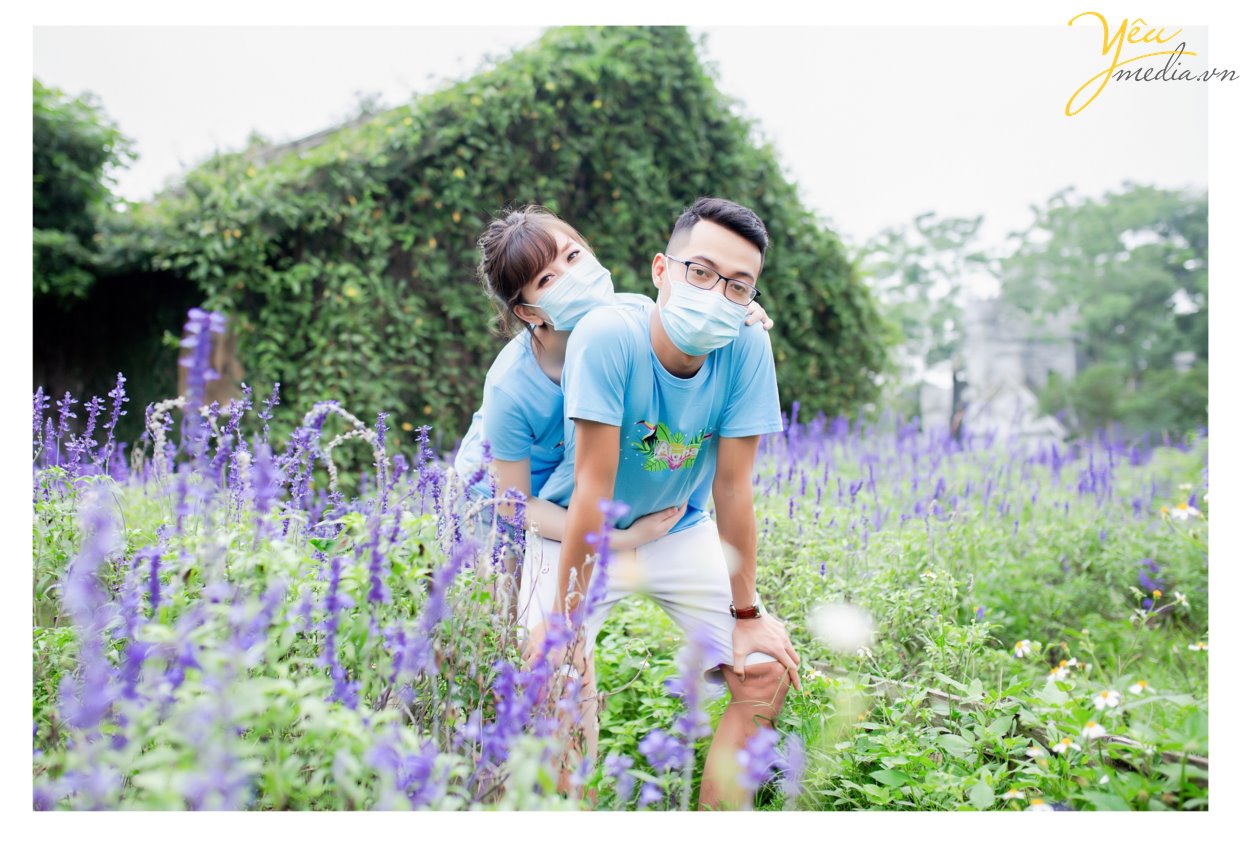 Bộ ảnh cưới ấn tượng chụp trong mùa Covid-19 của cặp đôi Tâm Đan - Nam An