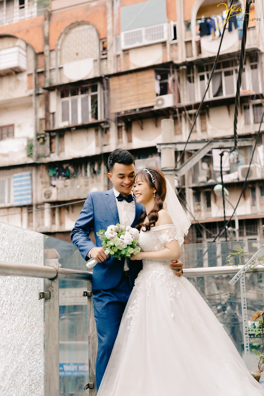 Chụp ảnh cưới trong phố cổ Hà Nội
