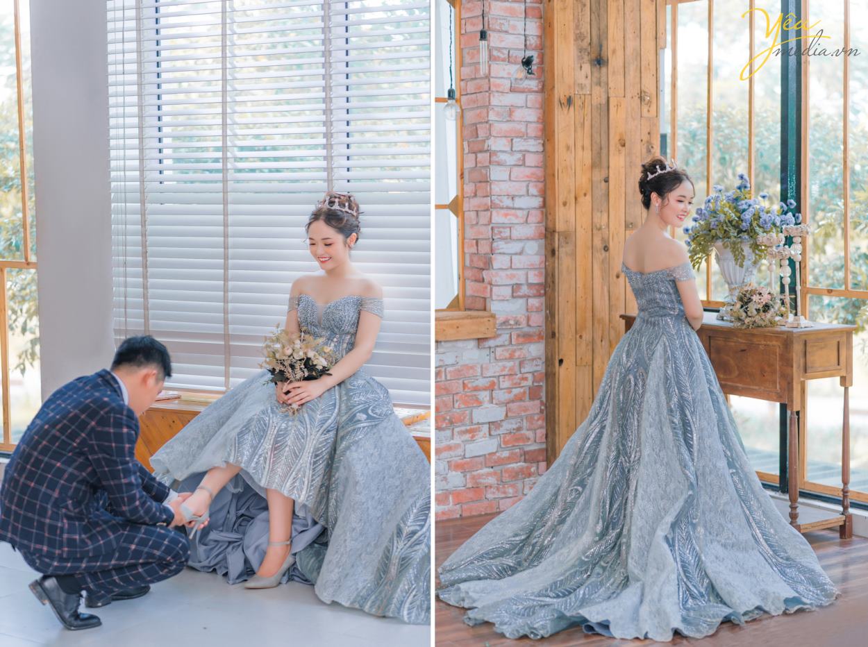 Những phim trường chụp ảnh cưới đẹp ở Hà Nội thích hợp với những bạn không có nhiều thời gian, không thích di chuyển nhiều, bụi & nắng… Bạn sẽ được chụp những bức hình mang đậm phong cách Hàn Quốc.  Trong đó phim trường Santorini được nhiều bạn trẻ ưa chuộng chụp hình trong mùa thu mát mẻ. Đặc biệt như cặp đôi Được - Hương tại Hà Nội, đã lựa chọn gói Santorini 2 để có thêm các khung cảnh chụp nội thành đầy sự lãng mạn và tự nhiên cùng ekip của Yêu Media.