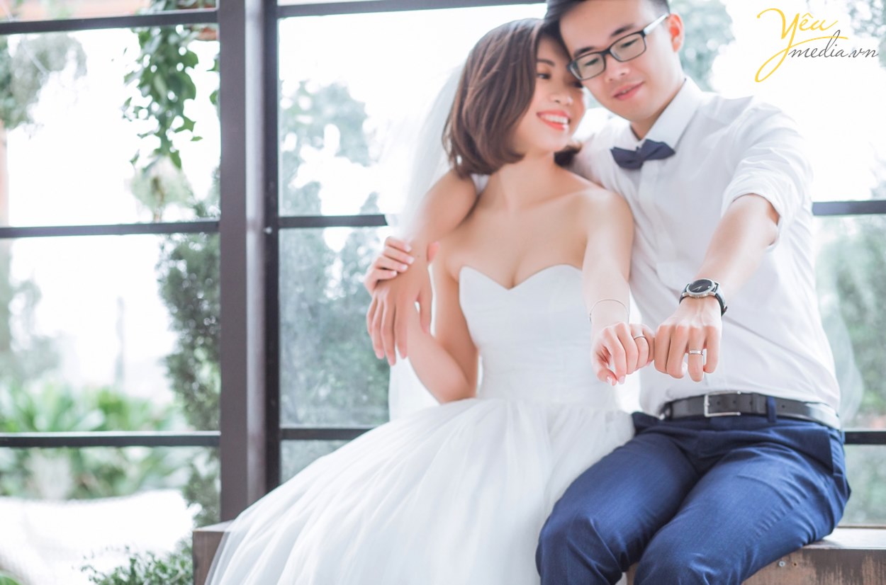 tham khảo phong cách bộ ảnh album cưới chụp đẹp nhất ở hà nội năm 2019 của studio ảnh viện