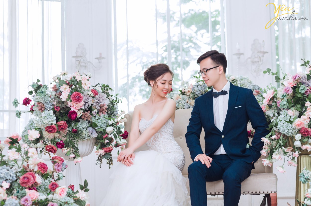 tham khảo phong cách bộ ảnh album cưới chụp đẹp nhất ở hà nội năm 2019 của studio ảnh viện