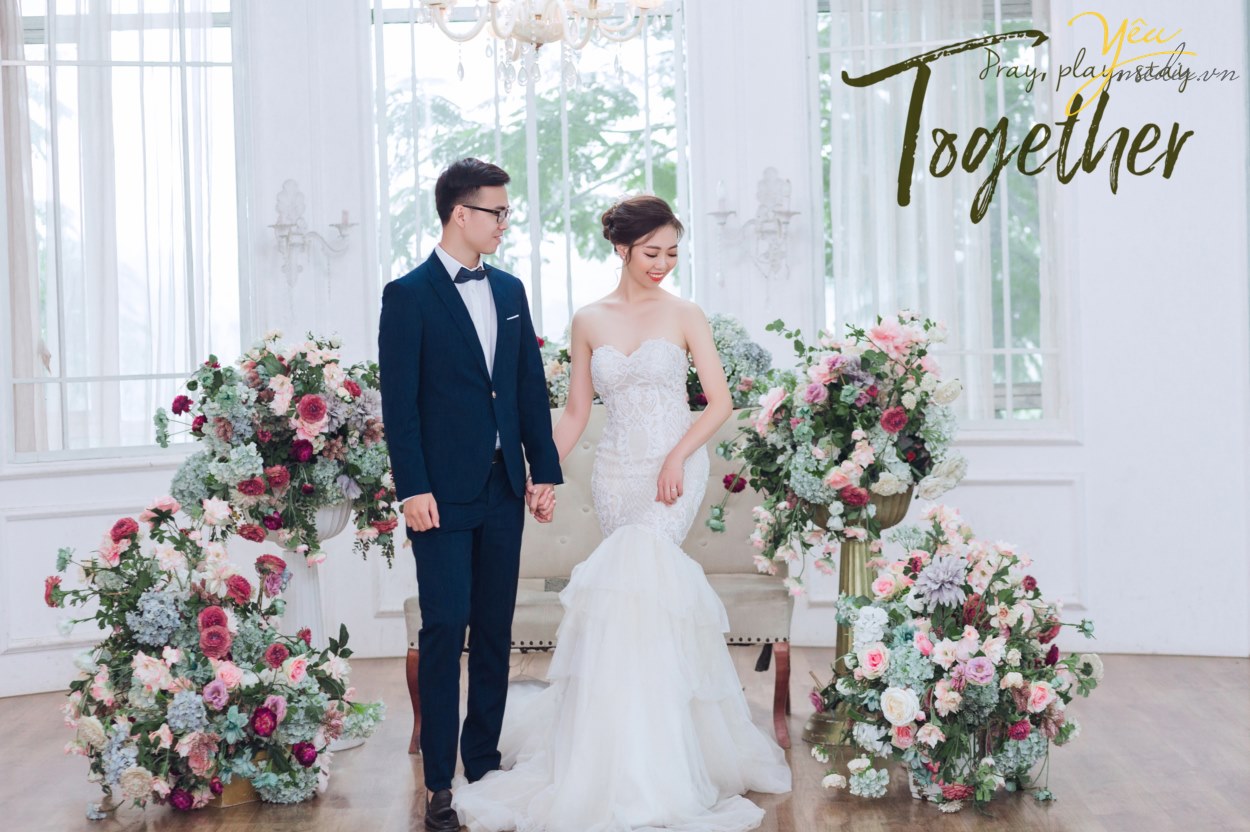 tham khảo phong cách bộ ảnh album cưới chụp đẹp nhất ở hà nội năm 2019 của studio ảnh viện