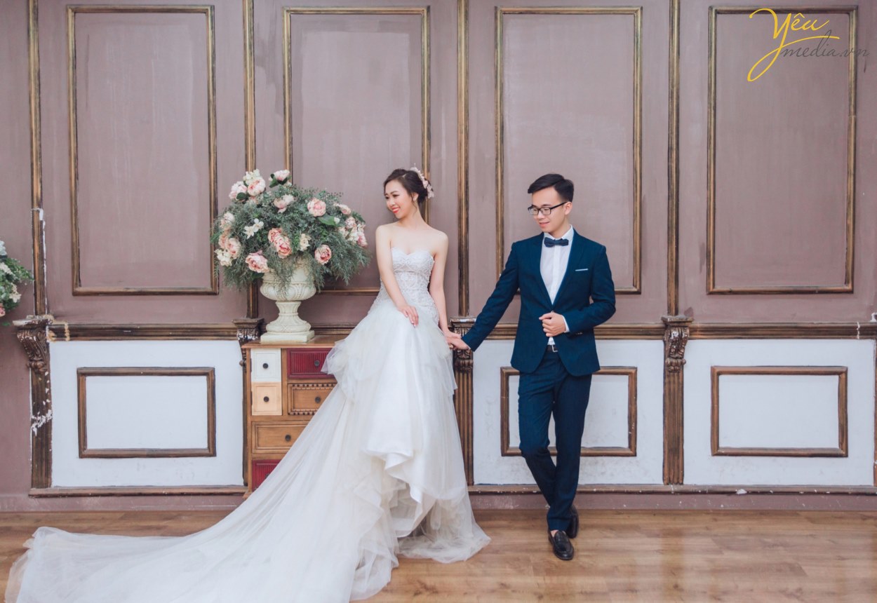 tham khảo phong cách bộ ảnh album cưới chụp đẹp nhất ở hà nội năm 2019 của studio ảnh viện