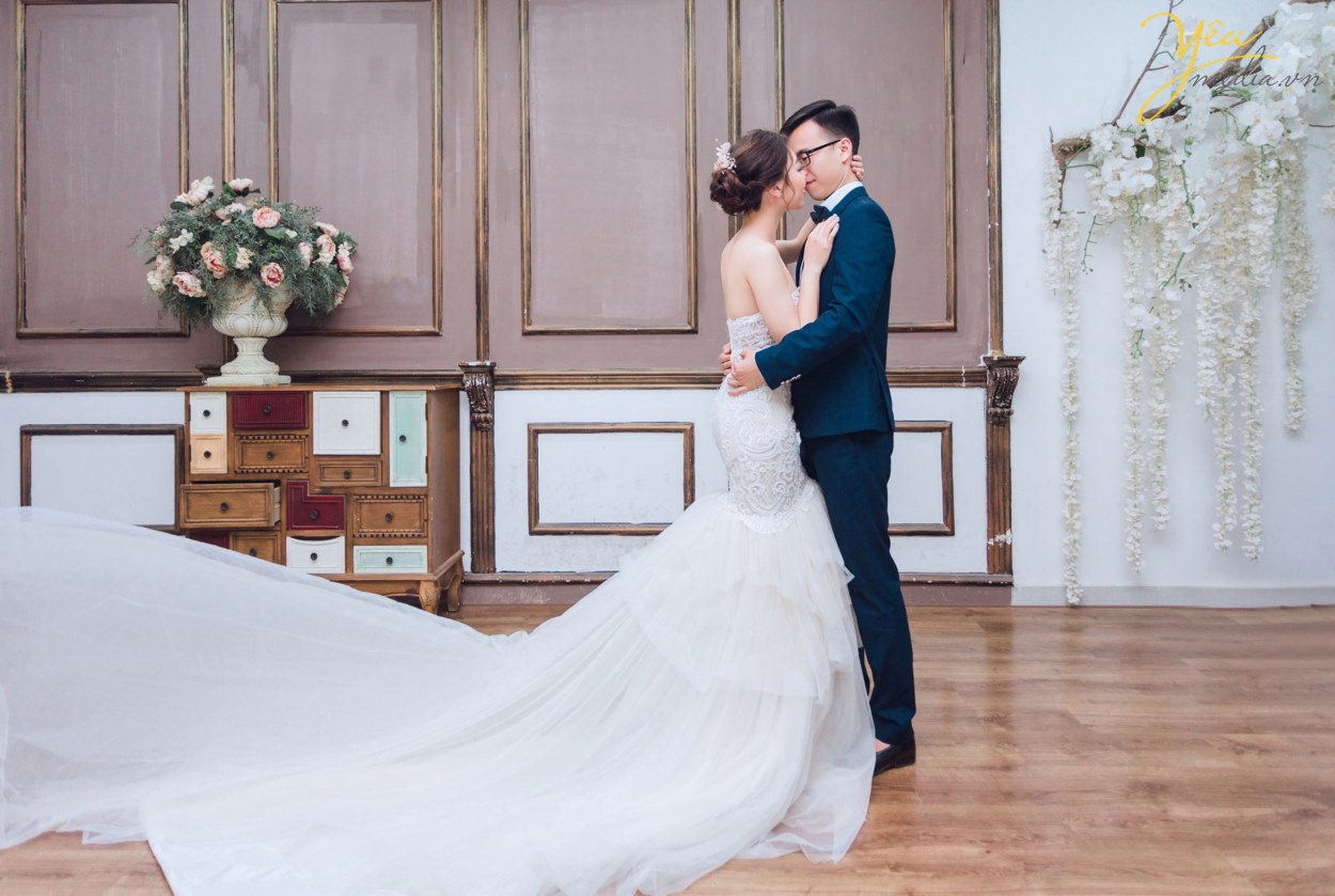 tham khảo phong cách bộ ảnh album cưới chụp đẹp nhất ở hà nội năm 2019 của studio ảnh viện