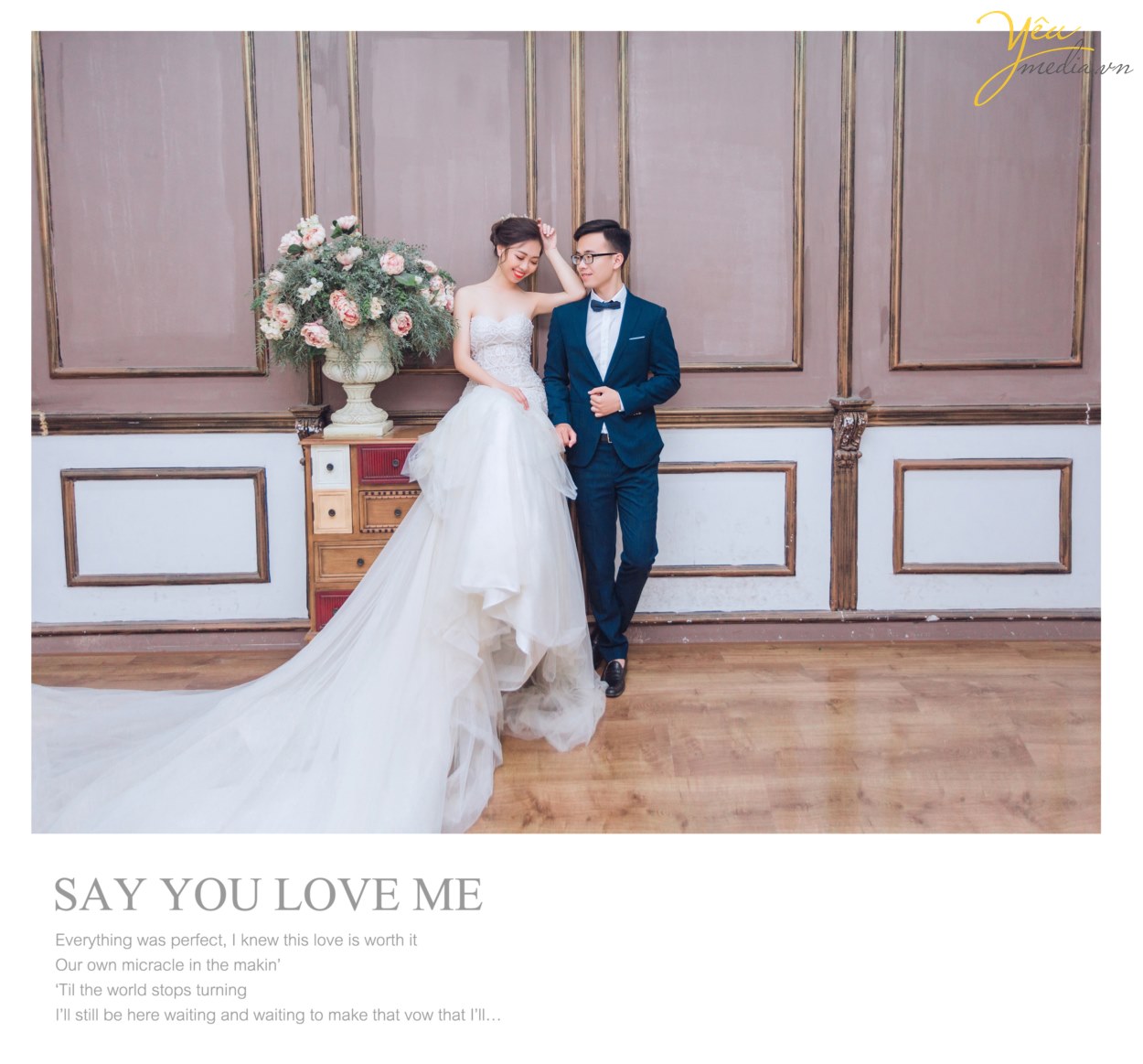 tham khảo phong cách bộ ảnh album cưới chụp đẹp nhất ở hà nội năm 2019 của studio ảnh viện