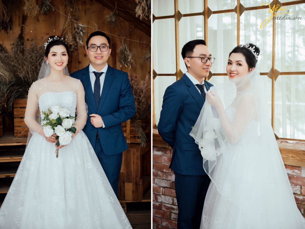 Album ảnh cưới chụp tại quán cà phê Ban Công - Hanoi Hanoi - phim trường: cặp Minh - Tuyết