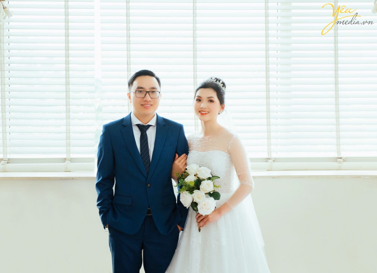 Album ảnh cưới chụp tại quán cà phê Ban Công - Hanoi Hanoi - phim trường: cặp Minh - Tuyết