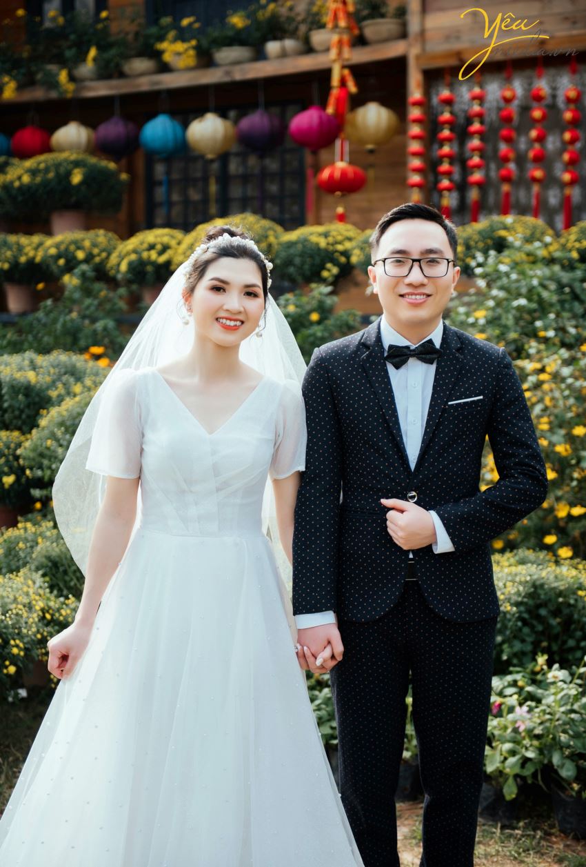 Album ảnh cưới chụp tại quán cà phê Ban Công - Hanoi Hanoi - phim trường: cặp Minh - Tuyết