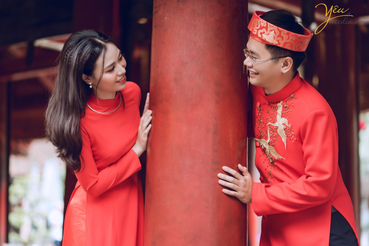 Nếu không có thời gian, chi phí đầu tư cho ảnh cưới thì bạn nên chọn những địa điểm chụp ảnh cưới đẹp ở Hà Nội và miễn phí như thế này.