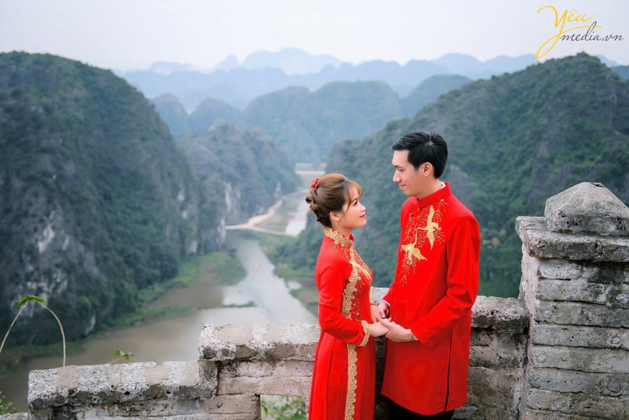 Chụp ảnh cưới ở Ninh Bình có cảnh đẹp gì? Tham khảo album prewedding: cặp Chung - Quyên