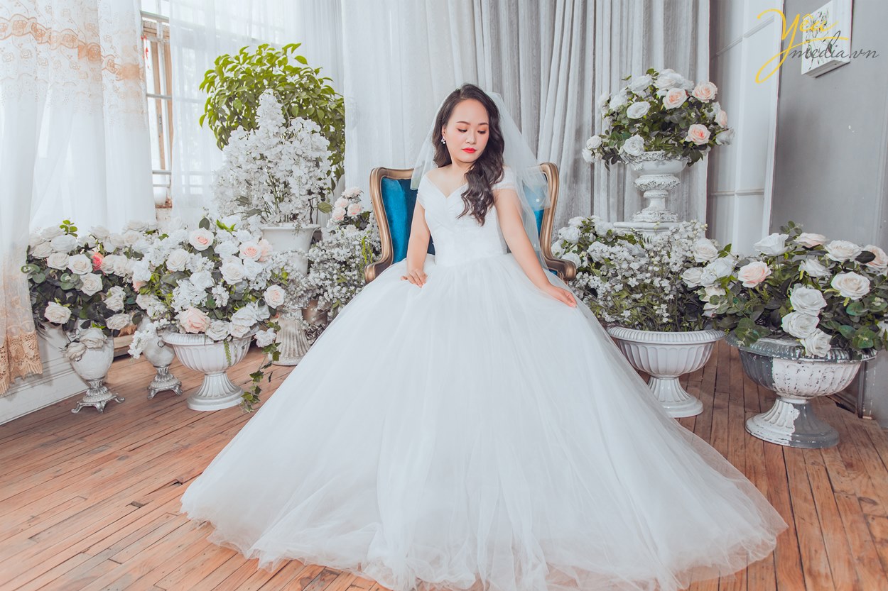 giá cả chụp ảnh cưới trong phim trường rosa