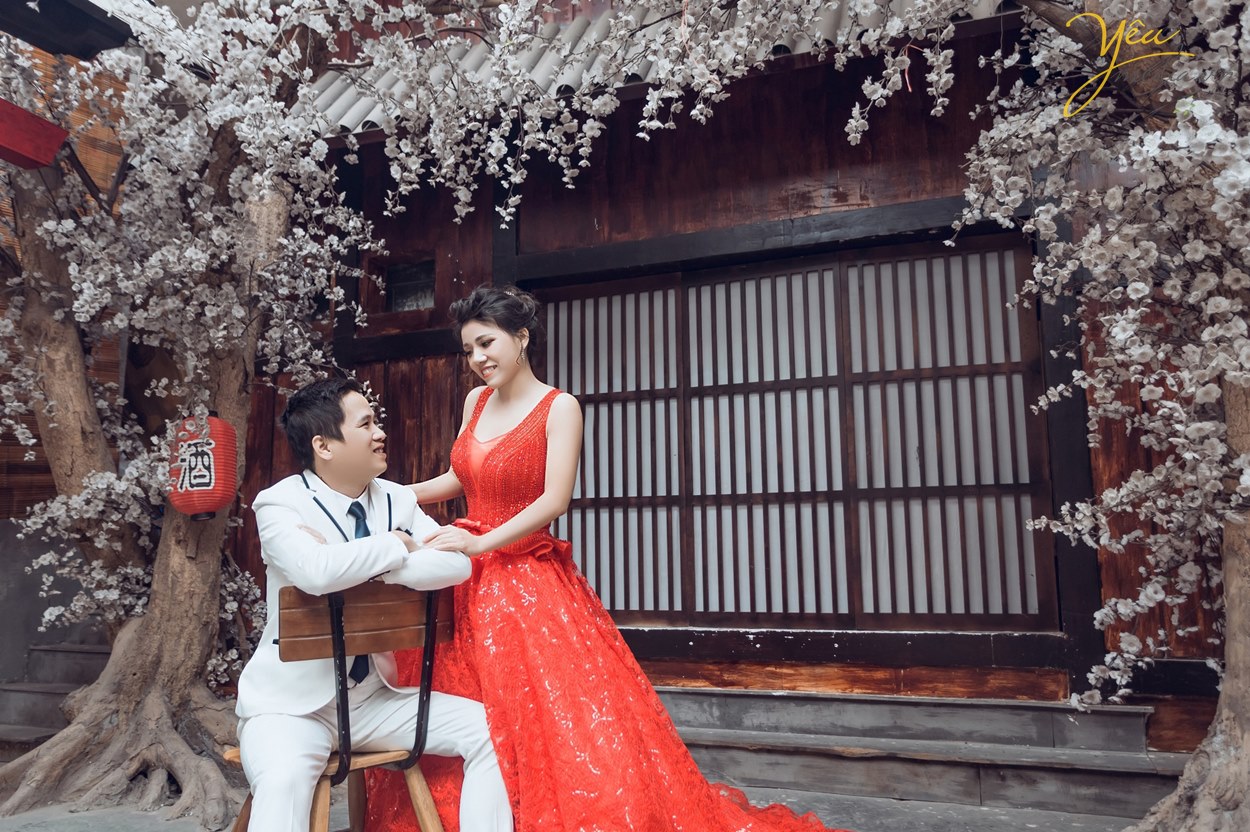 không gian đẹp để chụp album ảnh cưới hà nội