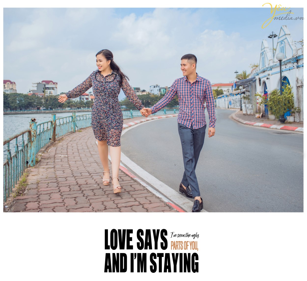 Địa chỉ: Nhật Tân, Tây Hồ, Hà Nội. Sẽ thật là thiếu sót nếu không kể đến bãi đá sông Hồng trong những địa điểm chụp ảnh cưới đẹp ở Hà Nội.