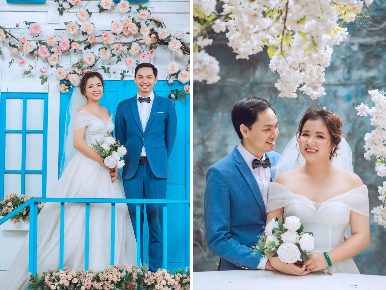 Ngoài địa điểm phố sách 19/12 trên phố Lý Thường Kiệt, cặp đôi Định - Nhì còn mong muốn được chụp hình tại vườn đào Nhật Tân vì đã cận kề những ngày Tết nguyên đán.