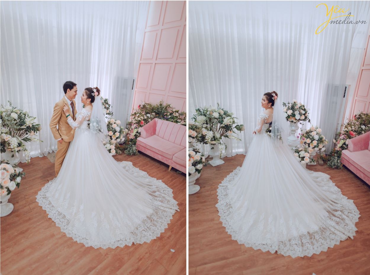 Ngoài địa điểm phố sách 19/12 trên phố Lý Thường Kiệt, cặp đôi Định - Nhì còn mong muốn được chụp hình tại vườn đào Nhật Tân vì đã cận kề những ngày Tết nguyên đán.