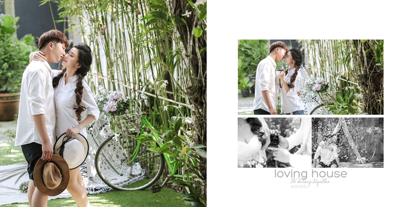 không gian phim trường cưới đẹp ở hà nội