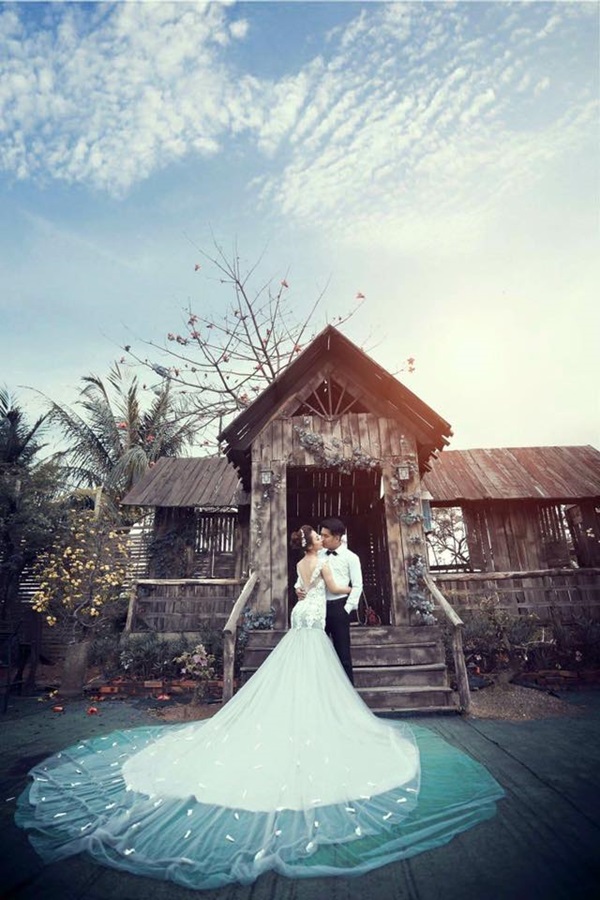 chụp ảnh cưới ở phim trường seaview hạ long