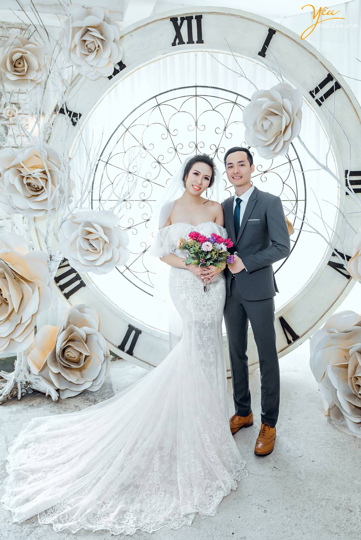 chụp ảnh cưới tại Smiley Ville