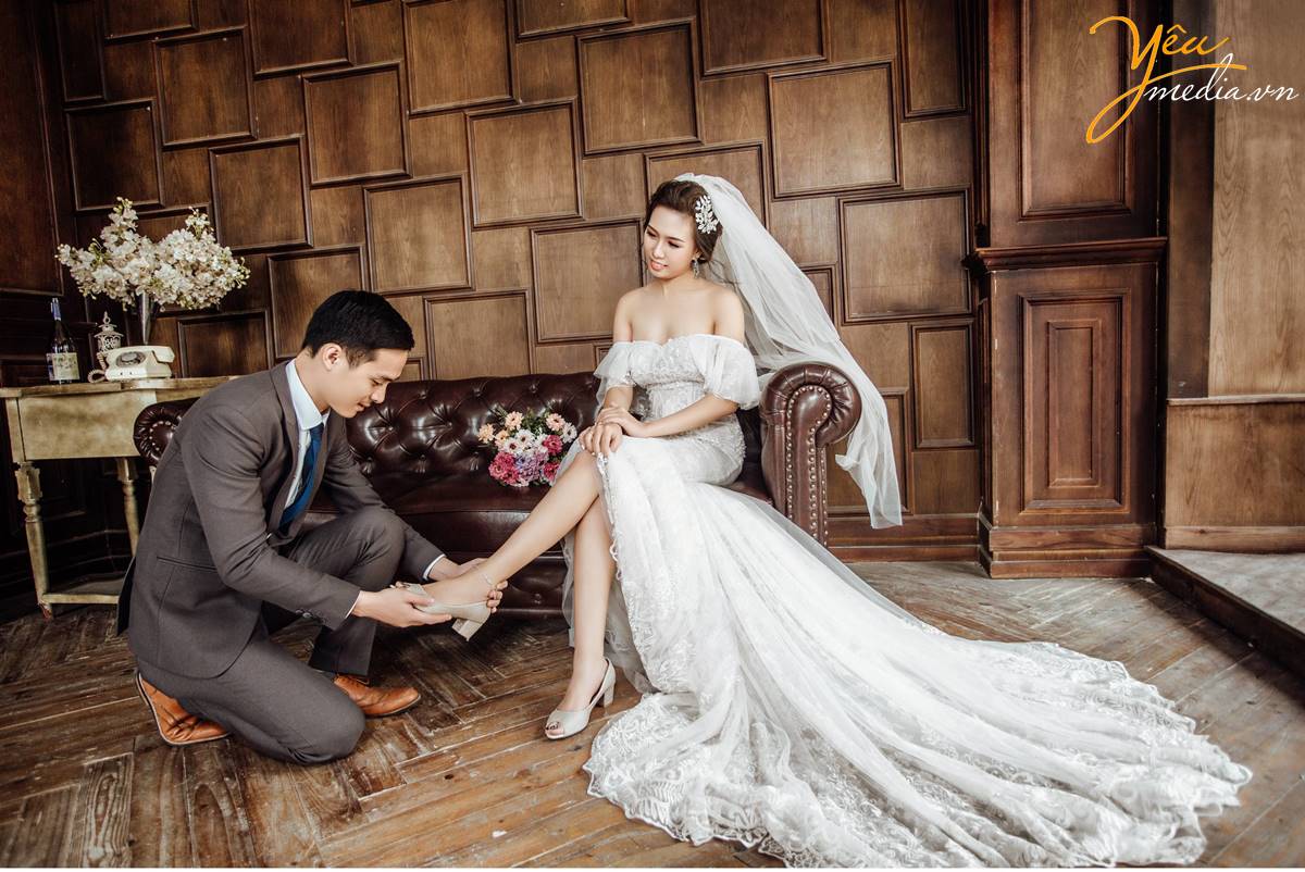 chụp ảnh cưới tại Smiley Ville