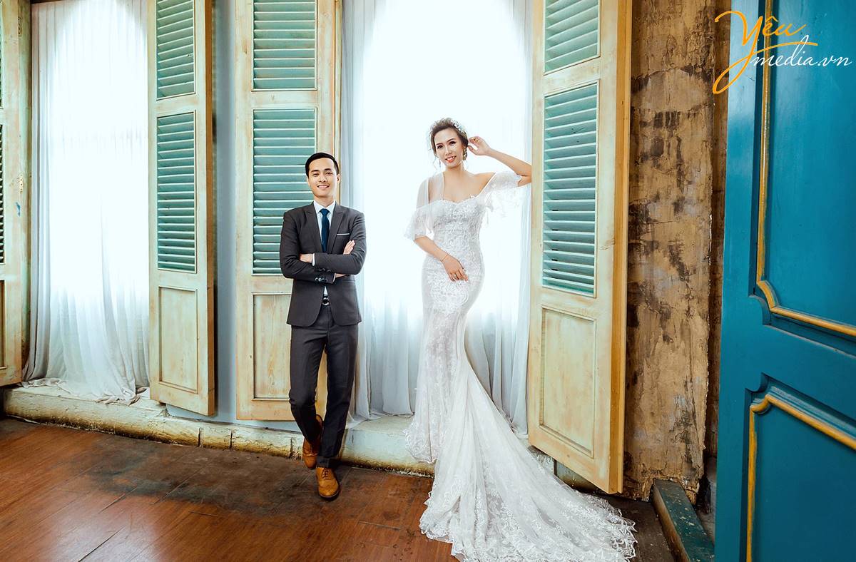 chụp ảnh cưới tại Smiley Ville