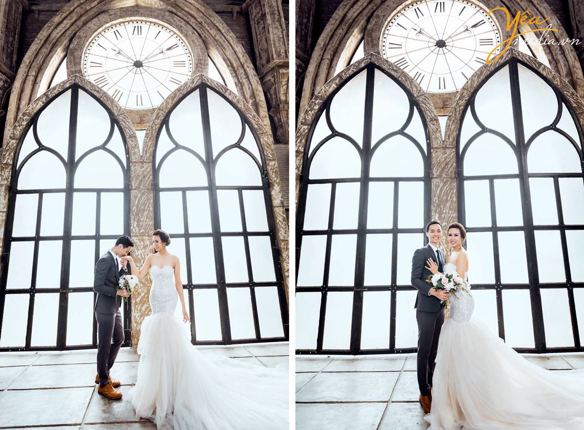 chụp ảnh cưới tại Smiley Ville