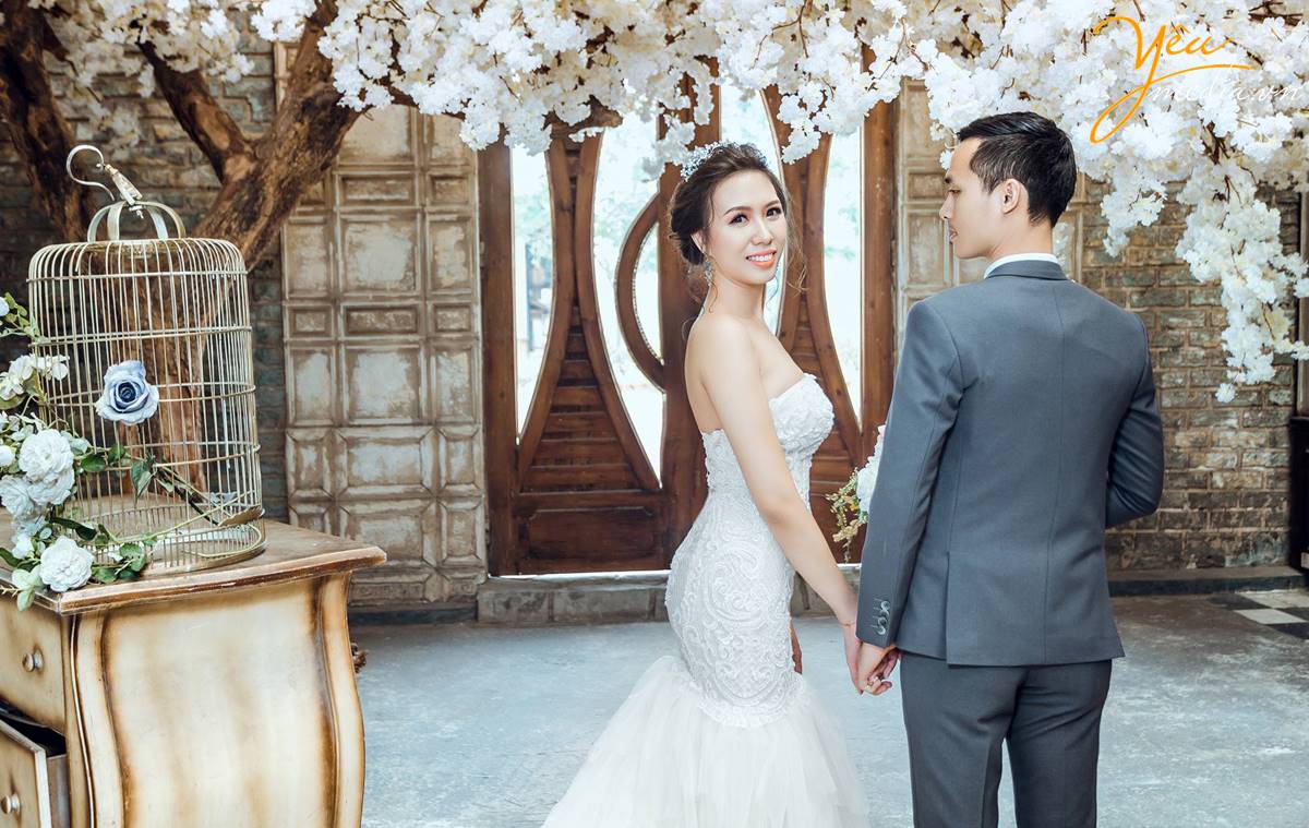 chụp ảnh cưới tại Smiley Ville