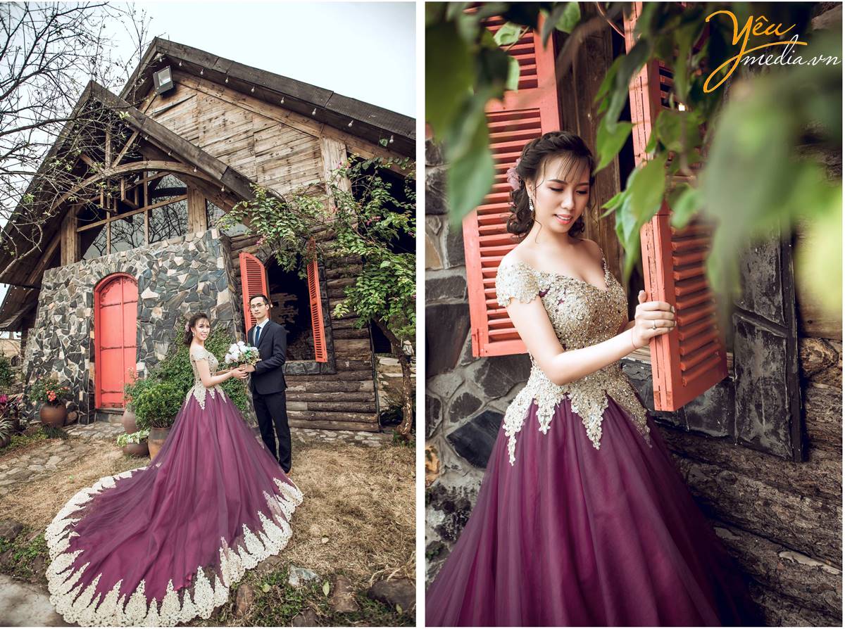 chụp ảnh cưới tại Smiley Ville