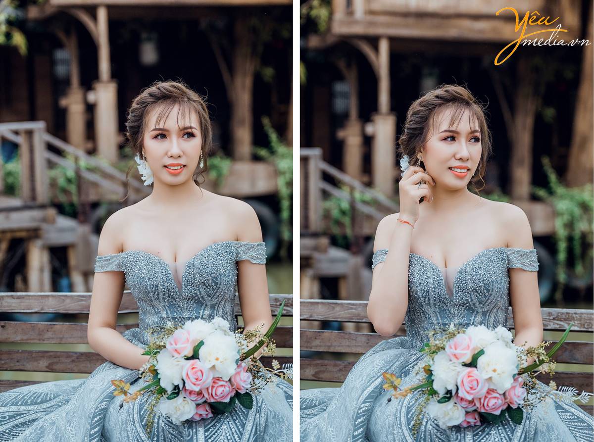 chụp ảnh cưới tại Smiley Ville