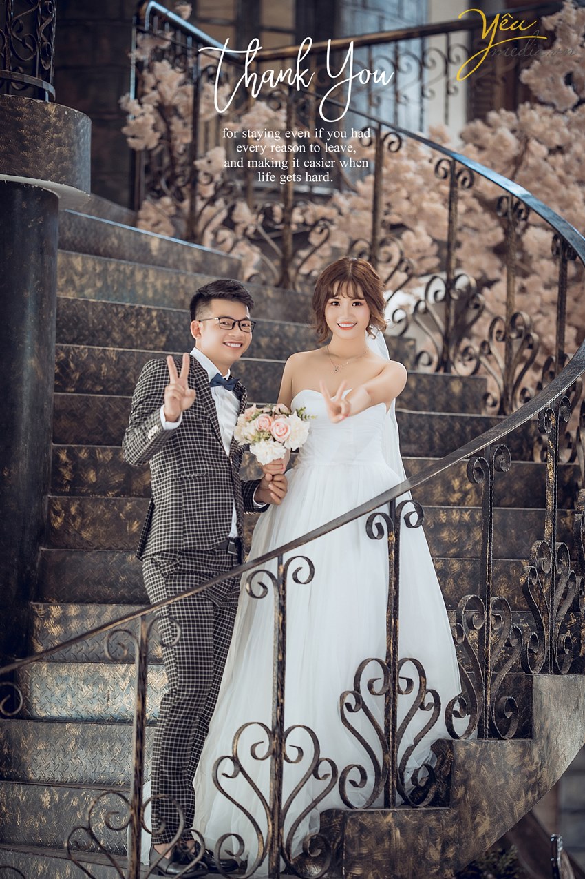 ảnh viện áo cưới chụp đẹp như studio hàn quốc