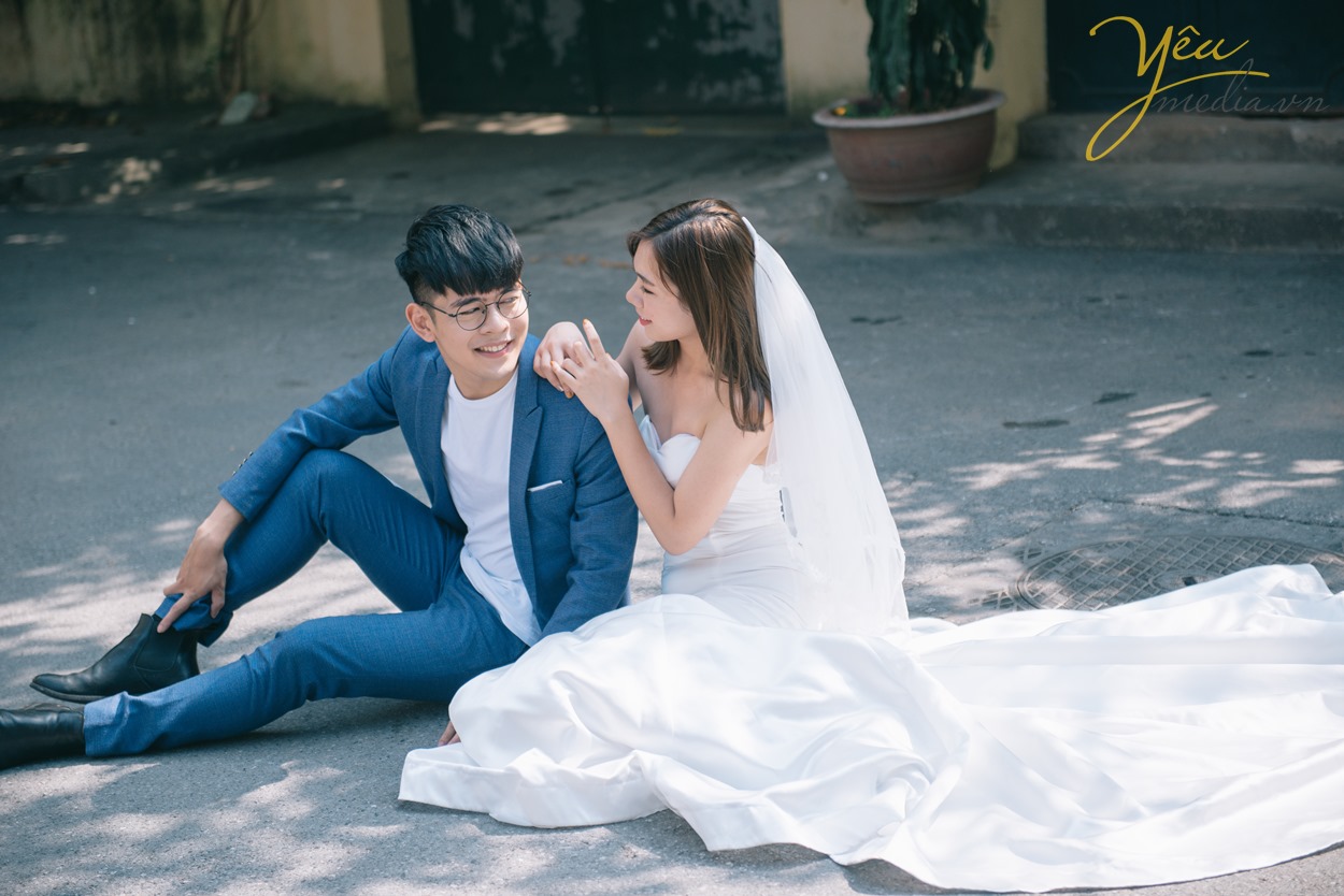 tư vấn chụp ảnh cưới phong cảnh phố phường hà nội