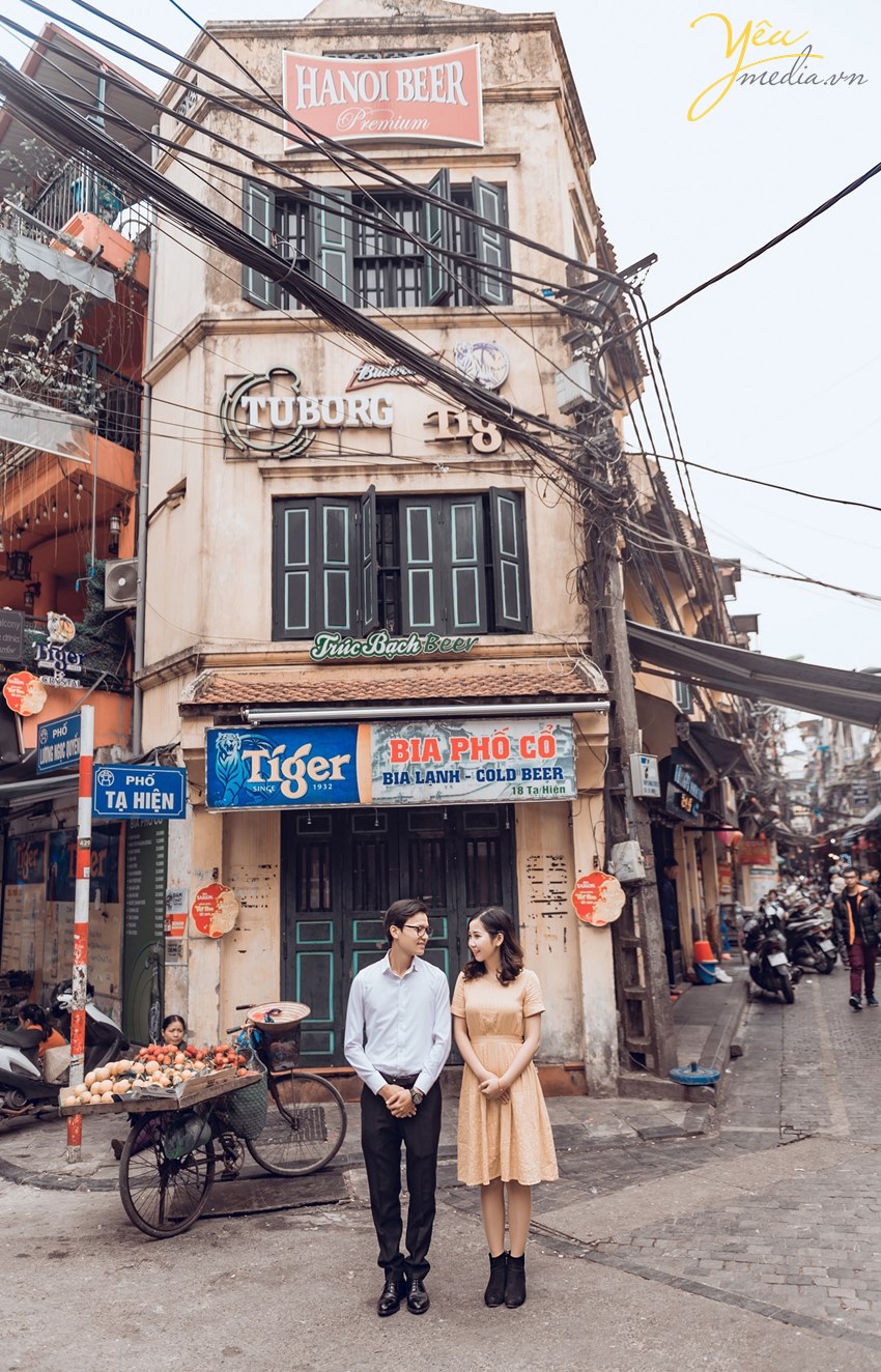 ảnh cưới đẹp ở ngã tư quốc tế mã mây tạ hiền