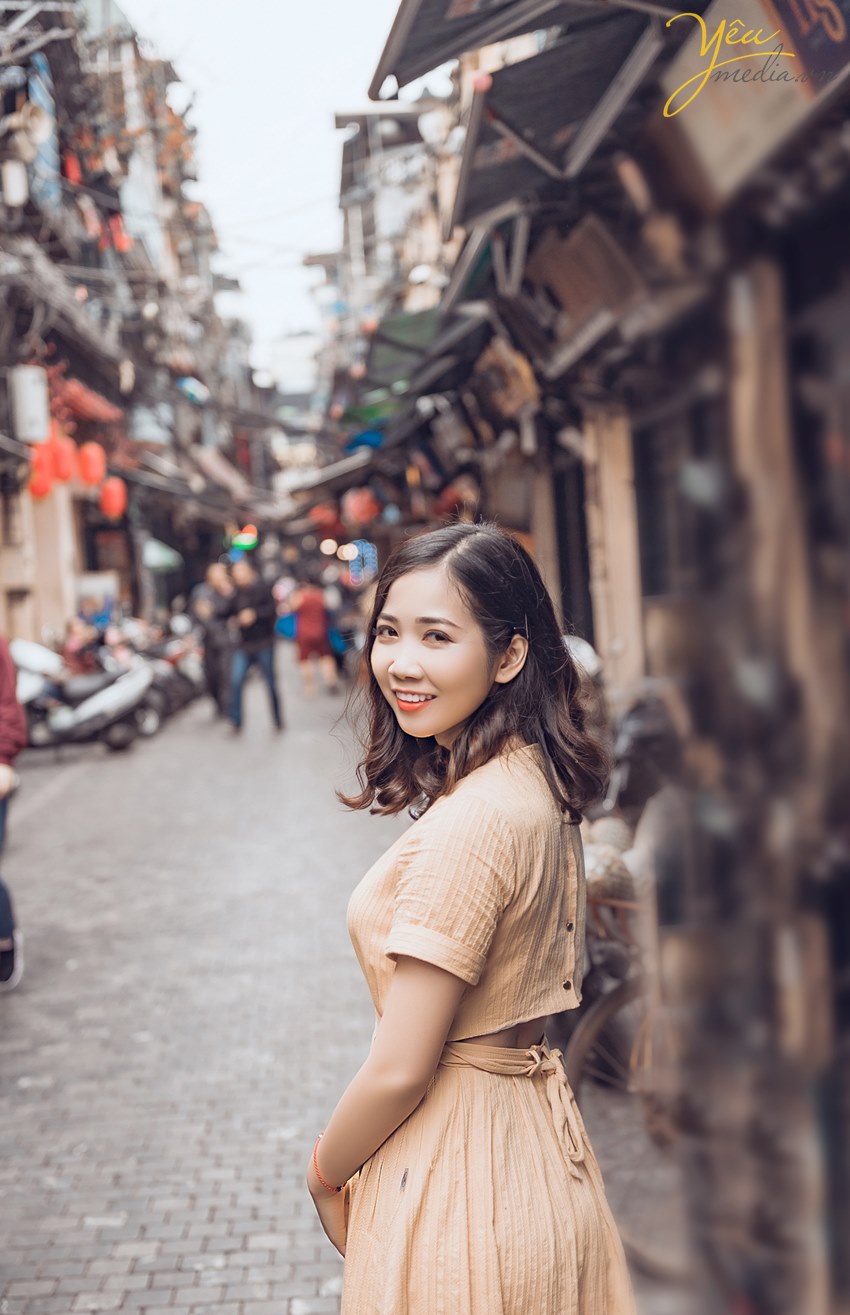 ảnh cưới ở phố cổ lương ngọc quyến hà nội