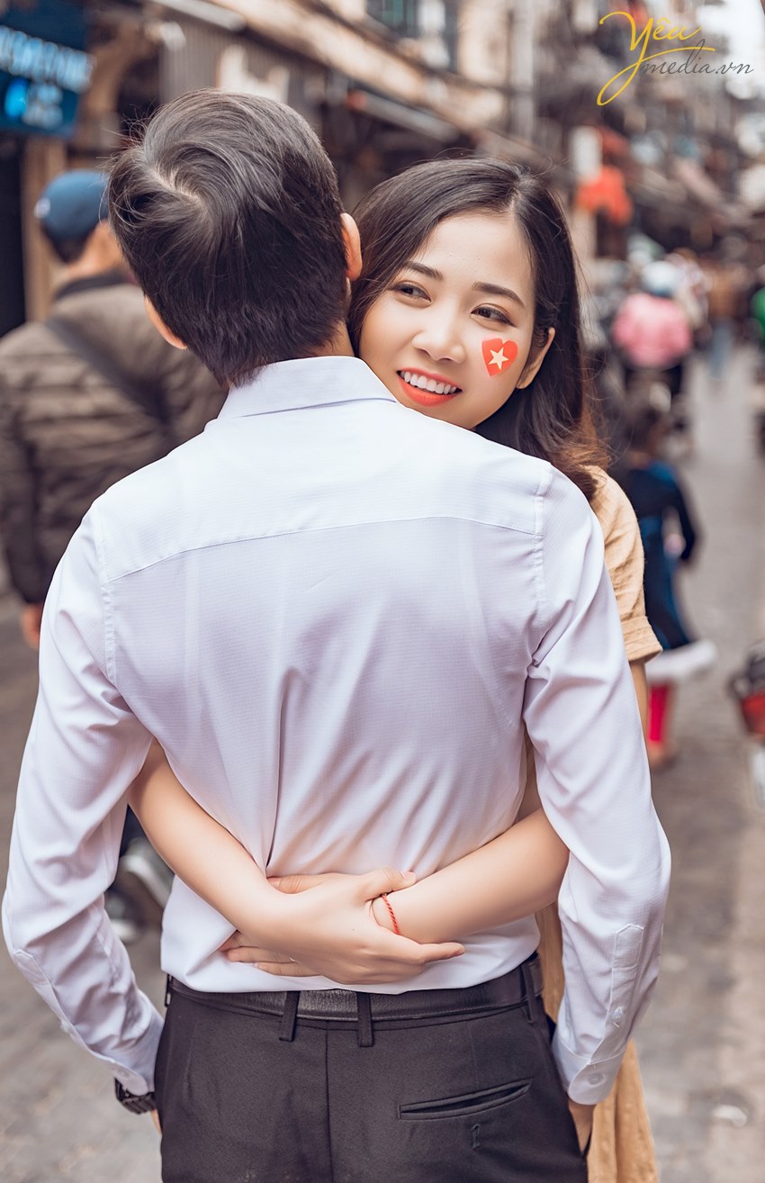 phong cách ảnh cưới tự nhiên ở hà nội phố cổ