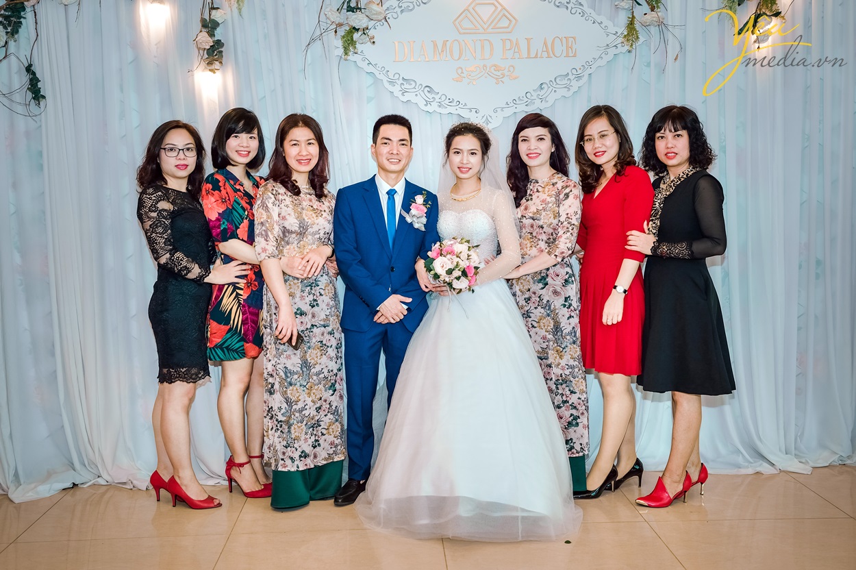 chụp ảnh phóng sự cưới ở diamond palace hà nội