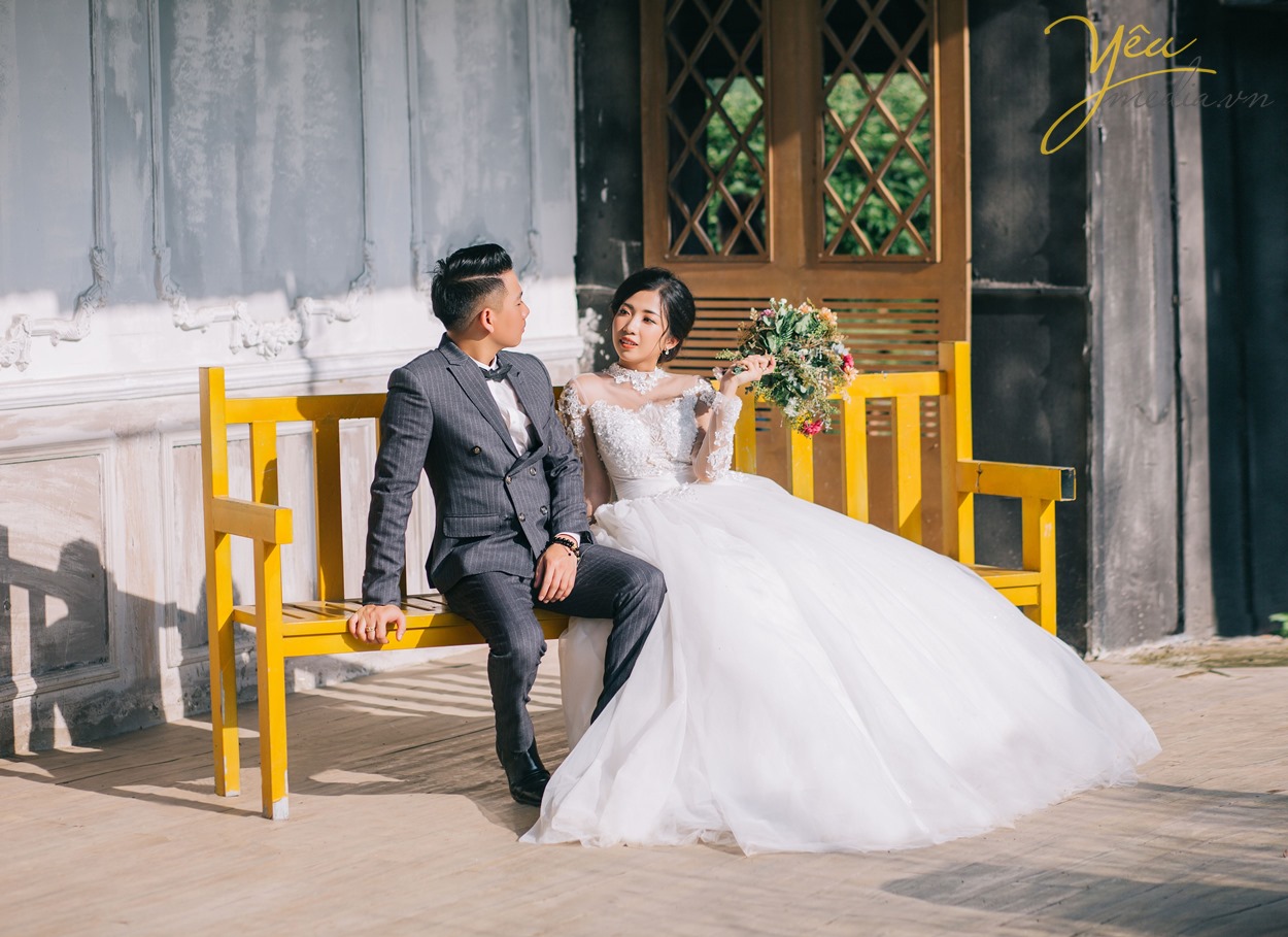 gần hà nội có phim trường nào chụp ảnh cưới đẹp santorini