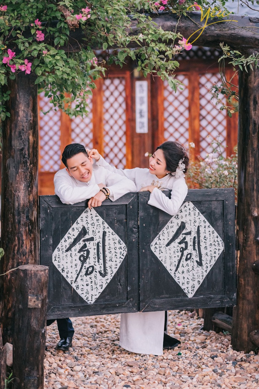 véo má người yêu chụp ảnh dễ thương