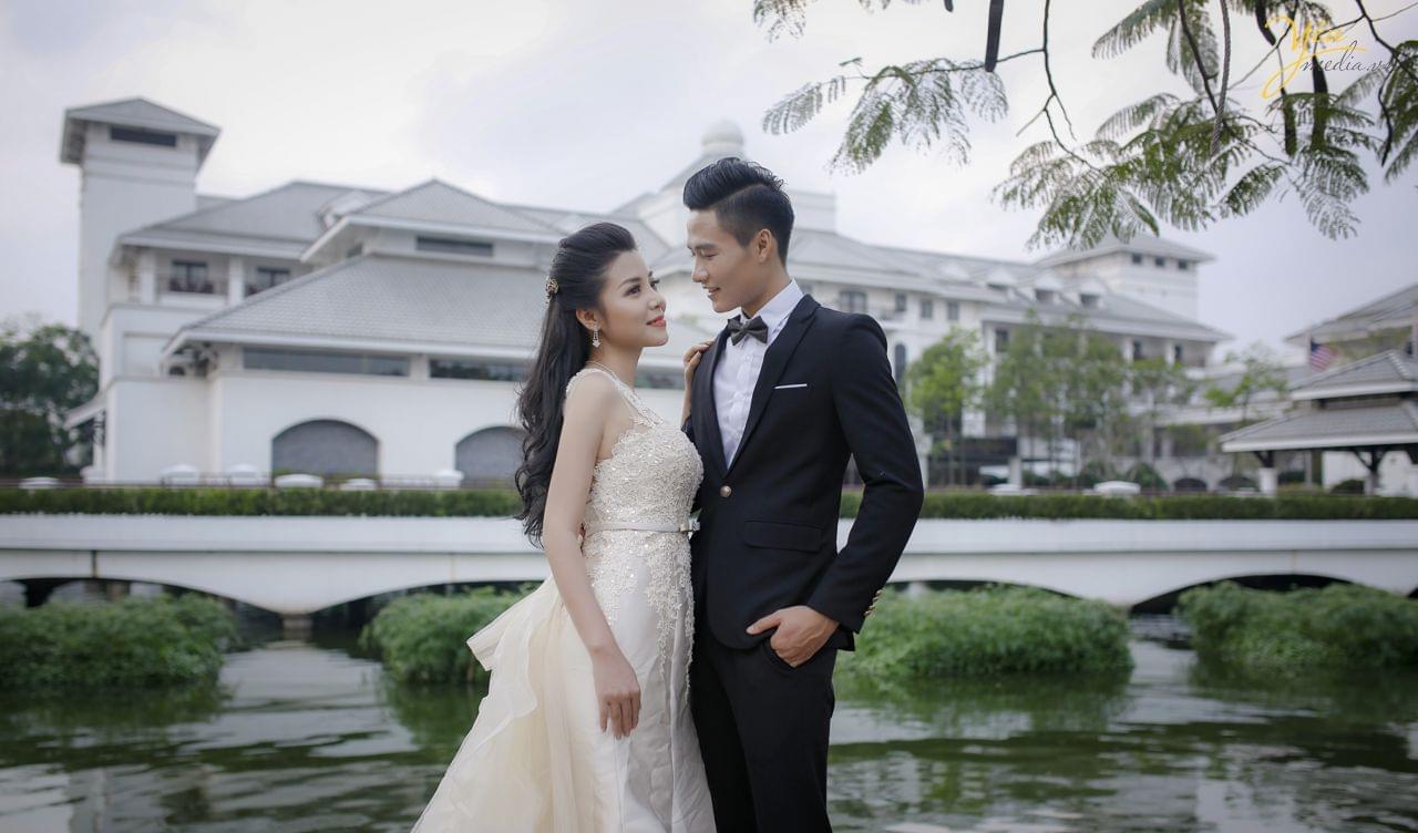 chụp ảnh cưới sang chảnh tại khách sạn intercontinental hà nội