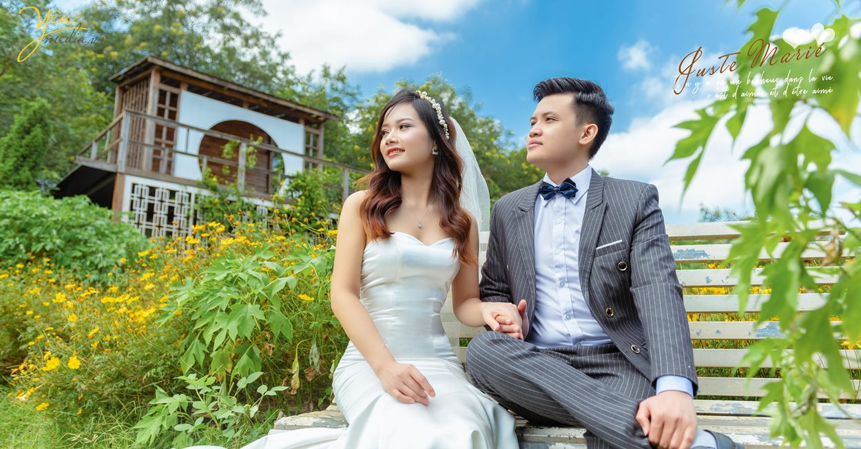 Chụp ảnh cưới mùa thu Hà Nội 2020-2021: bộ ảnh đẹp của cặp đôi Đức - Huyền