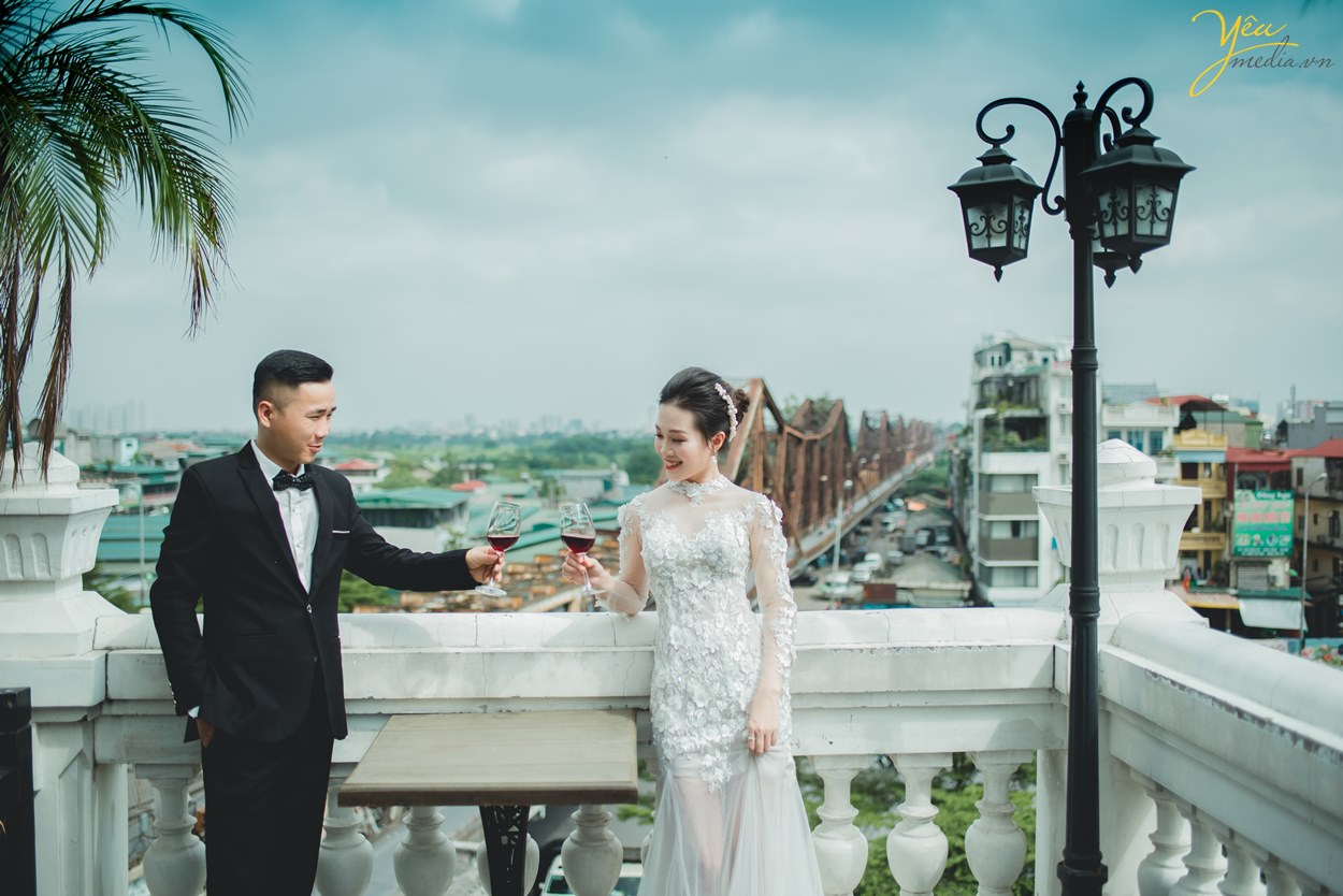 Chụp ảnh cưới ở Serein Cafe & Lounge, quận Hoàn Kiếm Hà Nội: cặp Điền - Tâm