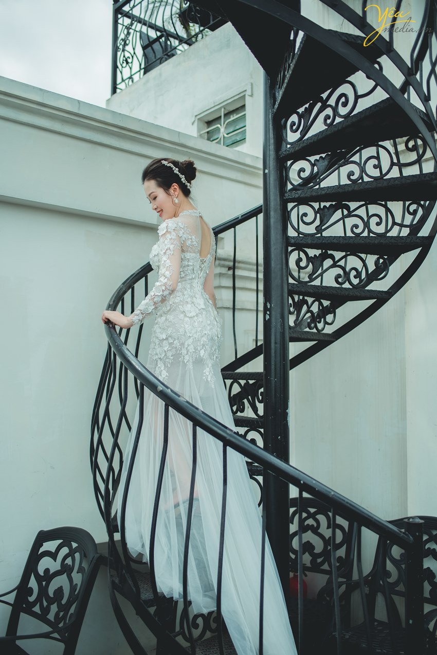 Chụp ảnh cưới ở Serein Cafe & Lounge, quận Hoàn Kiếm Hà Nội: cặp Điền - Tâm