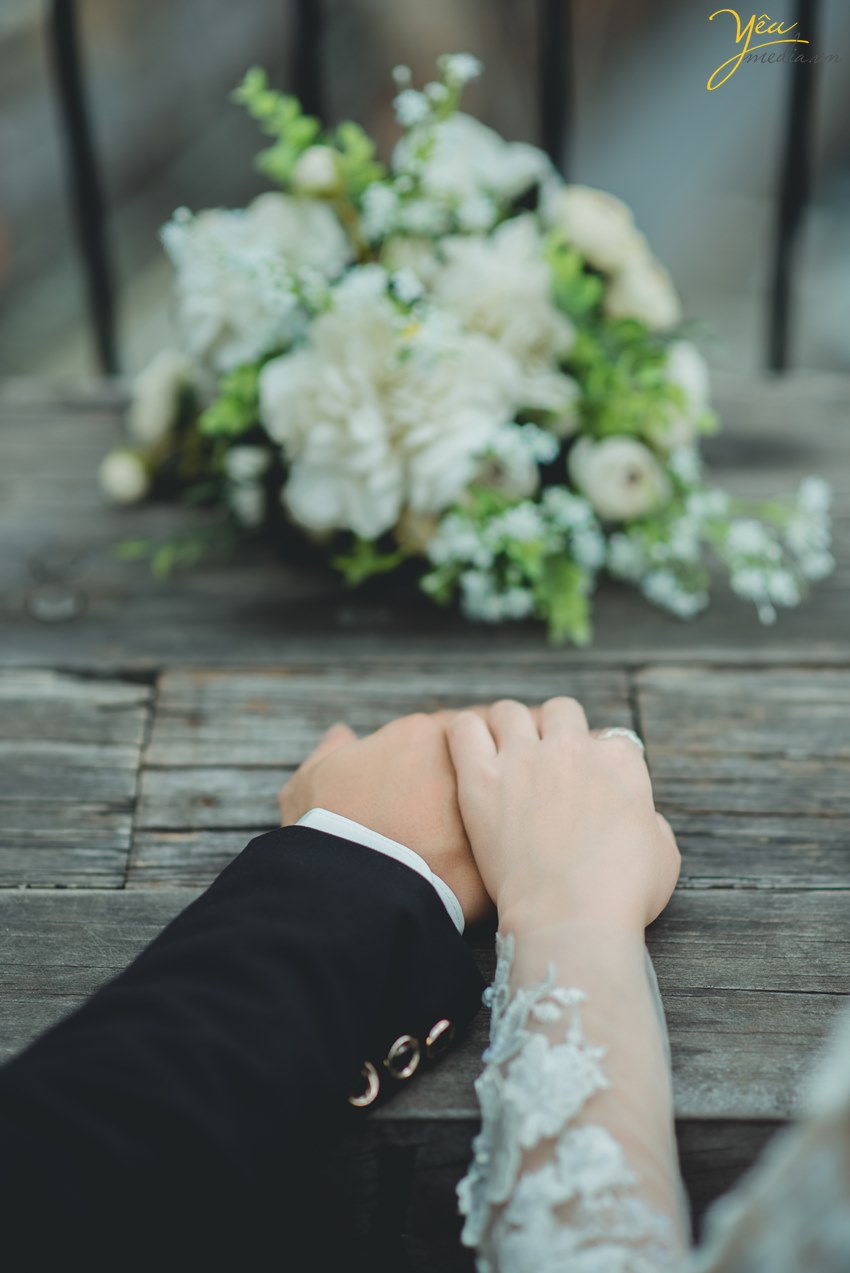 Chụp ảnh cưới ở Serein Cafe & Lounge, quận Hoàn Kiếm Hà Nội: cặp Điền - Tâm