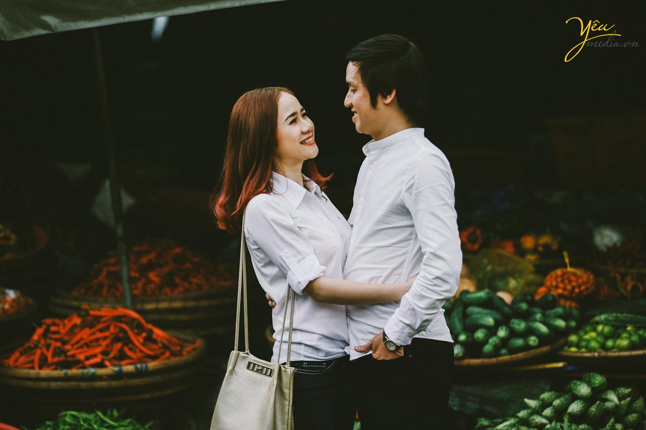 chụp ảnh cưới giản dị mộc mạc