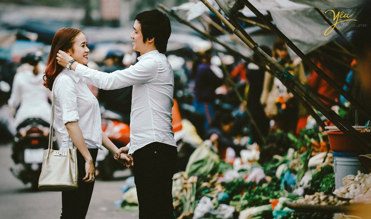 chụp ảnh cưới giản dị mộc mạc