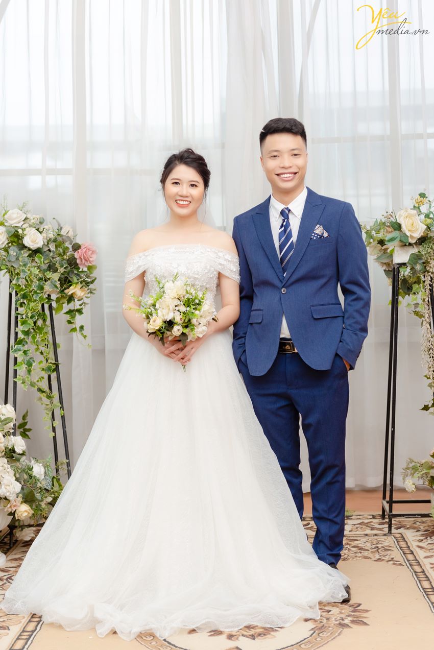 Phong cách ảnh cưới nhẹ nhàng sang trọng trong studio Rosa Hà Nội đẹp nhất Yêu Media