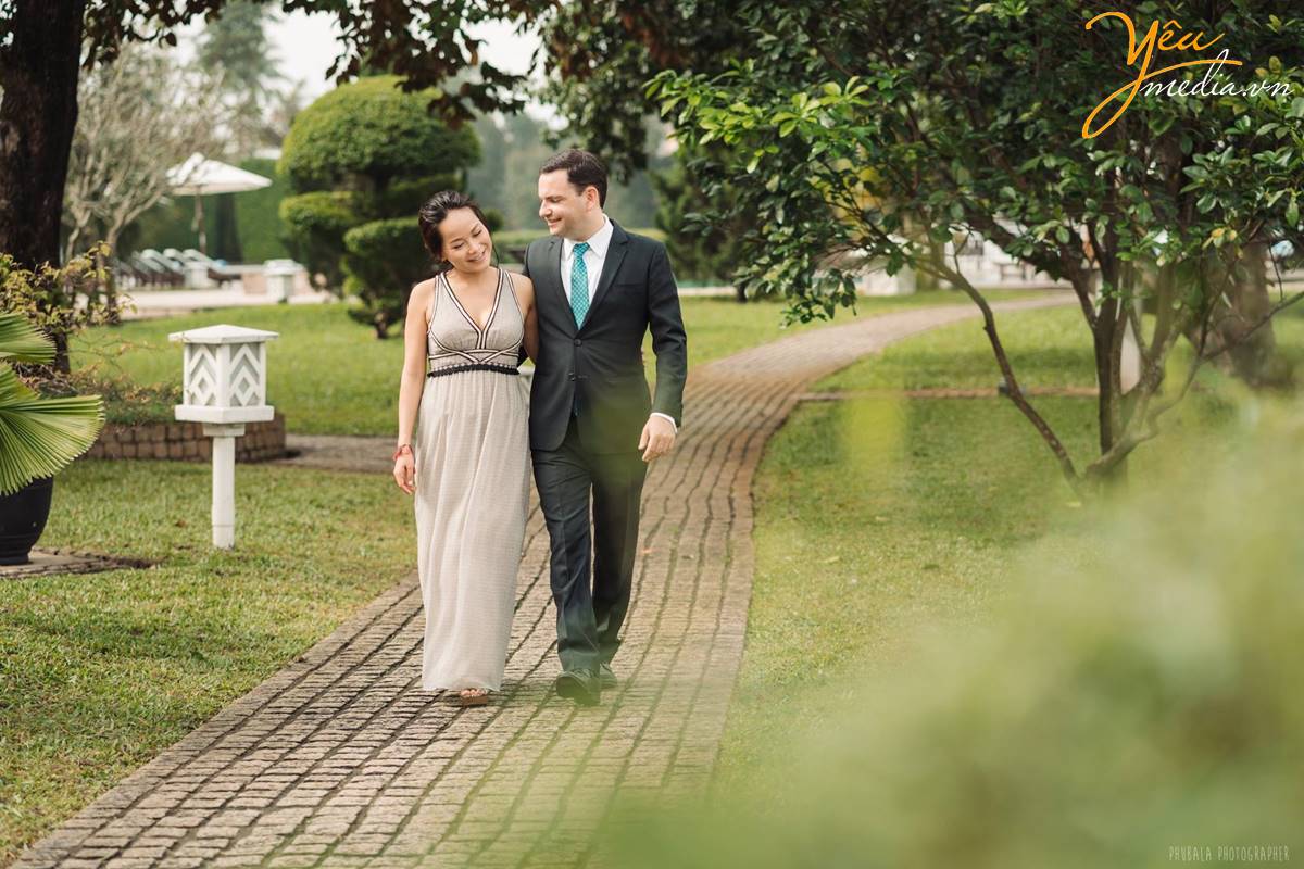 chụp ảnh cưới tại La Residence Hue Hotel and Spa