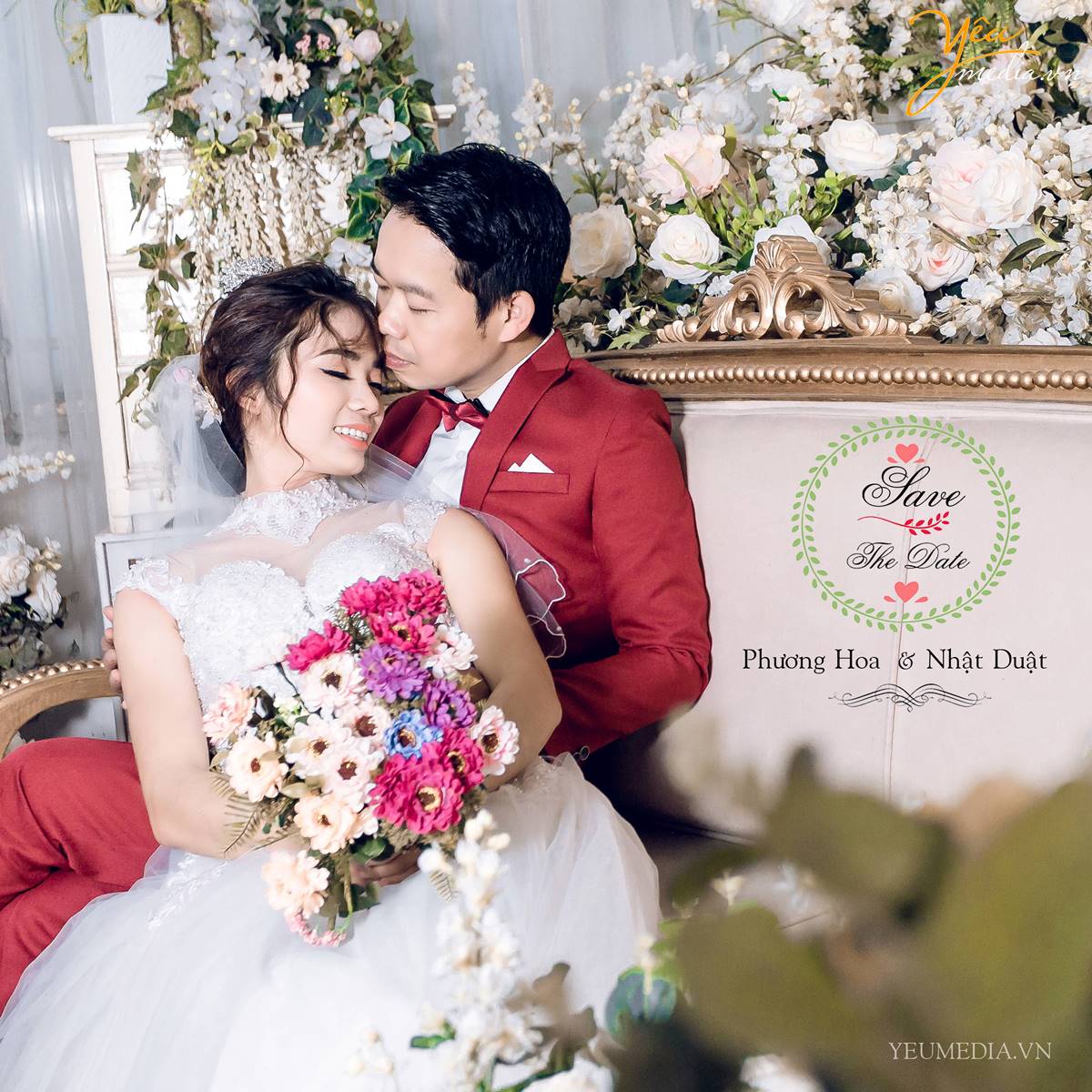 chụp ảnh cưới tại phim trường Rosa